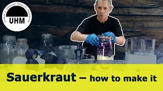 Sauerkraut - Part 3:  Making it