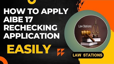 AIBE 17 Rechecking Application kaise fill kare🤔 || Easily Apne Mobile Se 🤩 WOW