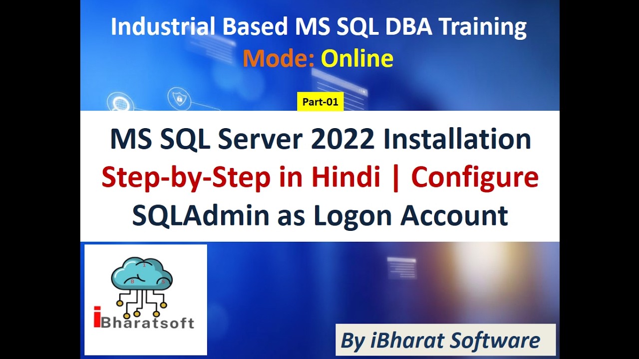 MS SQL Server 2022 Installation Step-by-Step in Hindi | Configure ...