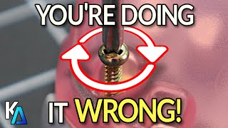 You Might Be Using Screws All Wrong... | A Tutorial