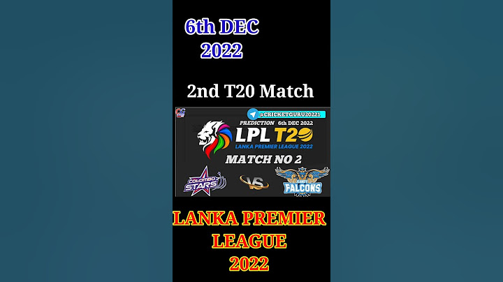 Colombo Stars vs Kandy Falcons | 2nd T20 Match | 6th Dec 2022 | #shorts #jackpotmatch #LPL2022