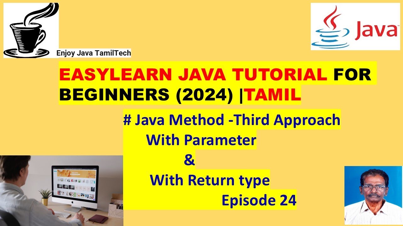 Java Method -Third Approach With Parameter & With Return type - YouTube