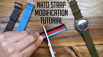 Nato Strap Modification Tutorial - It