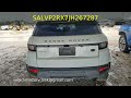 LAND ROVER RANGE ROVER EVOQUE 2018 - SALVP2RX7JH267287