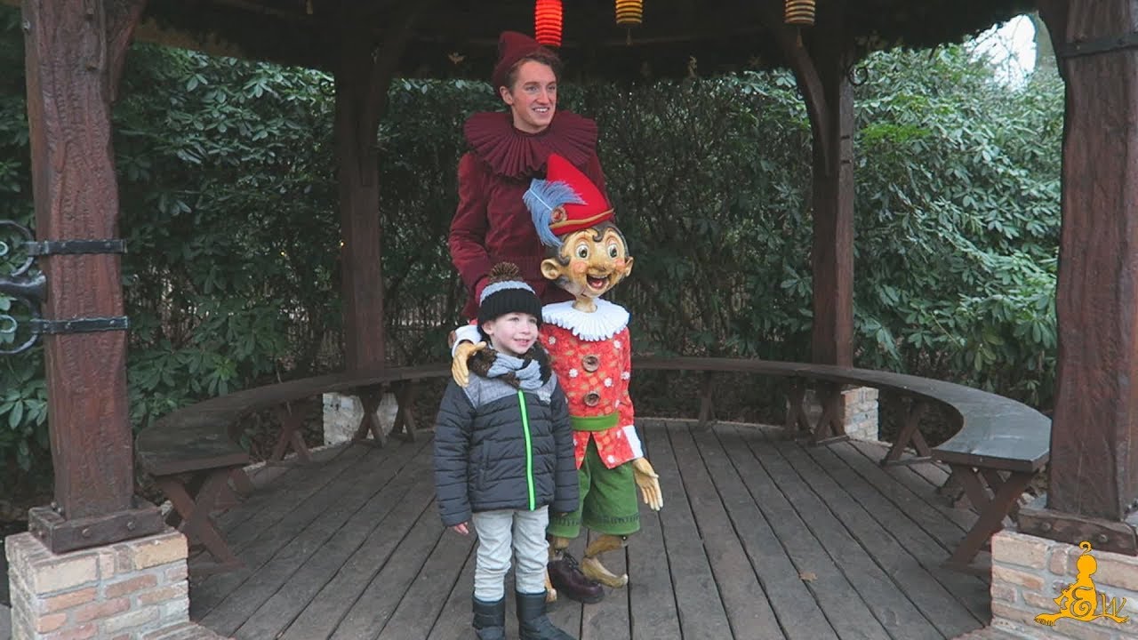🎭 Ontmoet en begroet Pinokkio @Efteling 15-12-2018