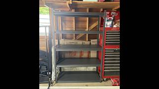 How to assemble & review of these storage shelves