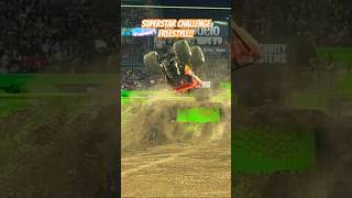 Mohawk Warrior & Earth Shaker Freestyle!! #shorts #new #monsterjam #stunt