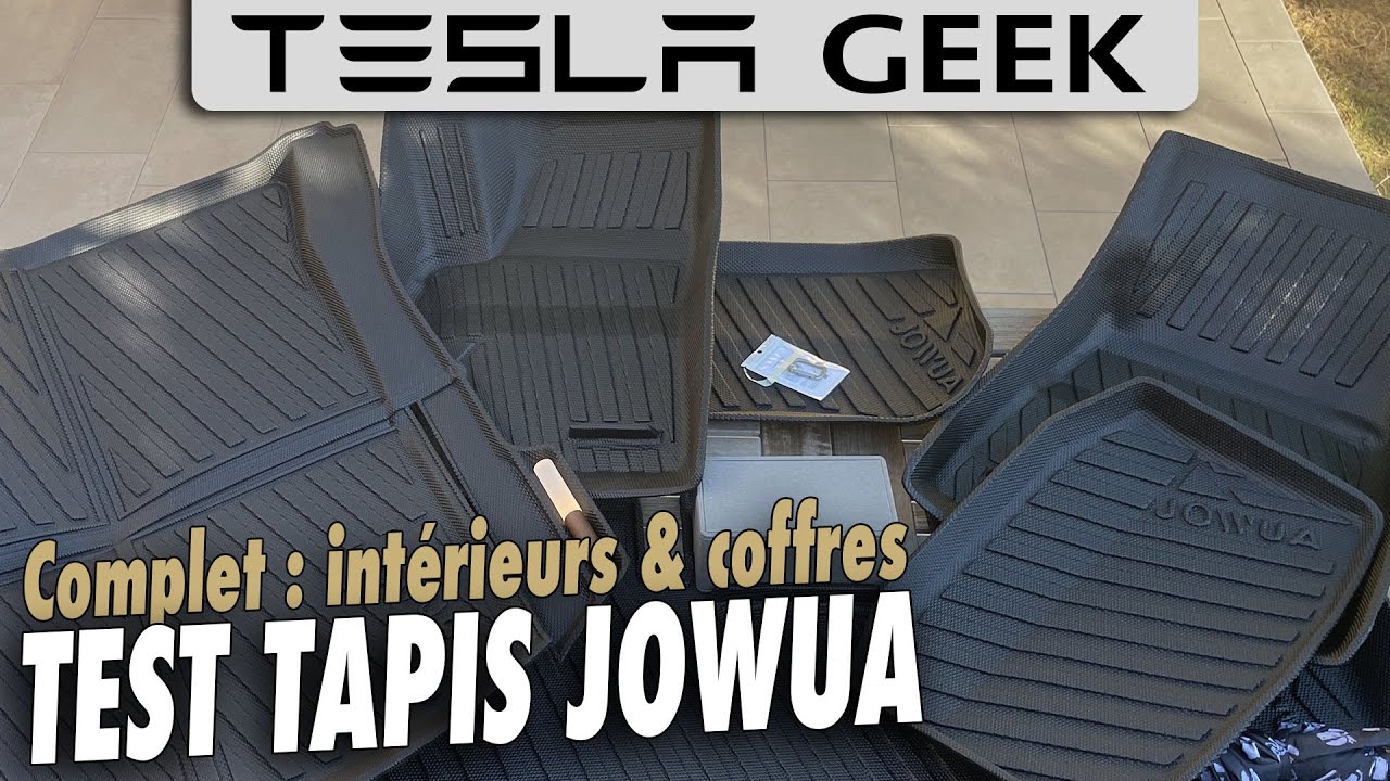 JOWUA : set complet de TAPIS intérieurs et coffres - présentation, test et review