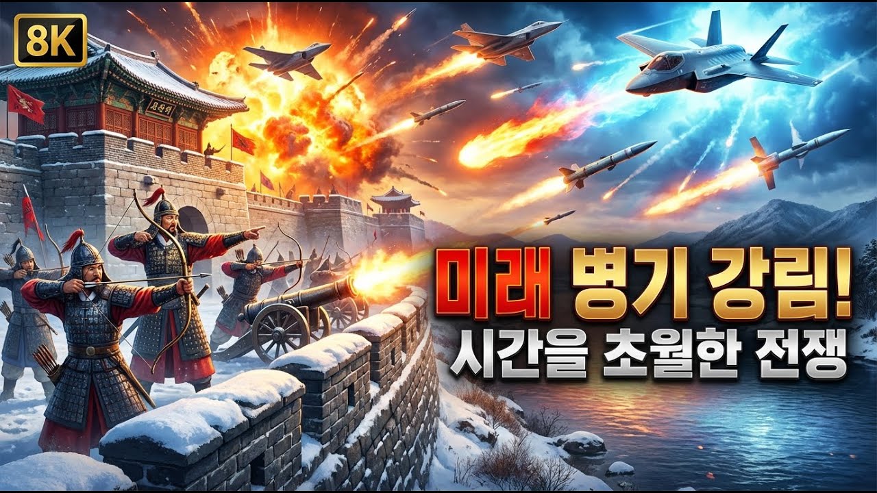 [타임슬립 645] 16세기 조선, 압록강 최전선에 미래 무기가 강림하다: 역사적 충돌의 재해석