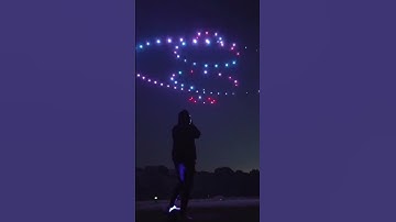 Amazing This is going to be the future of fireworks - future technology fire fly drone shows