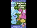 Opening to Blue's Clues: Magenta Comes Over 2000 VHS