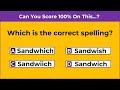 Can you find the correct spelling commonly misspelled words  9