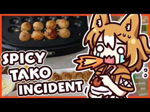 Spicy Takoyaki Incident: Koragi's Cooking Stream Highlight!