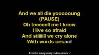 We all die young (karaoke)