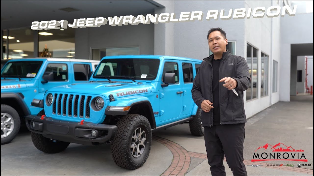 2021 Jeep Wrangler Rubicon in Chief Clearcoat - YouTube
