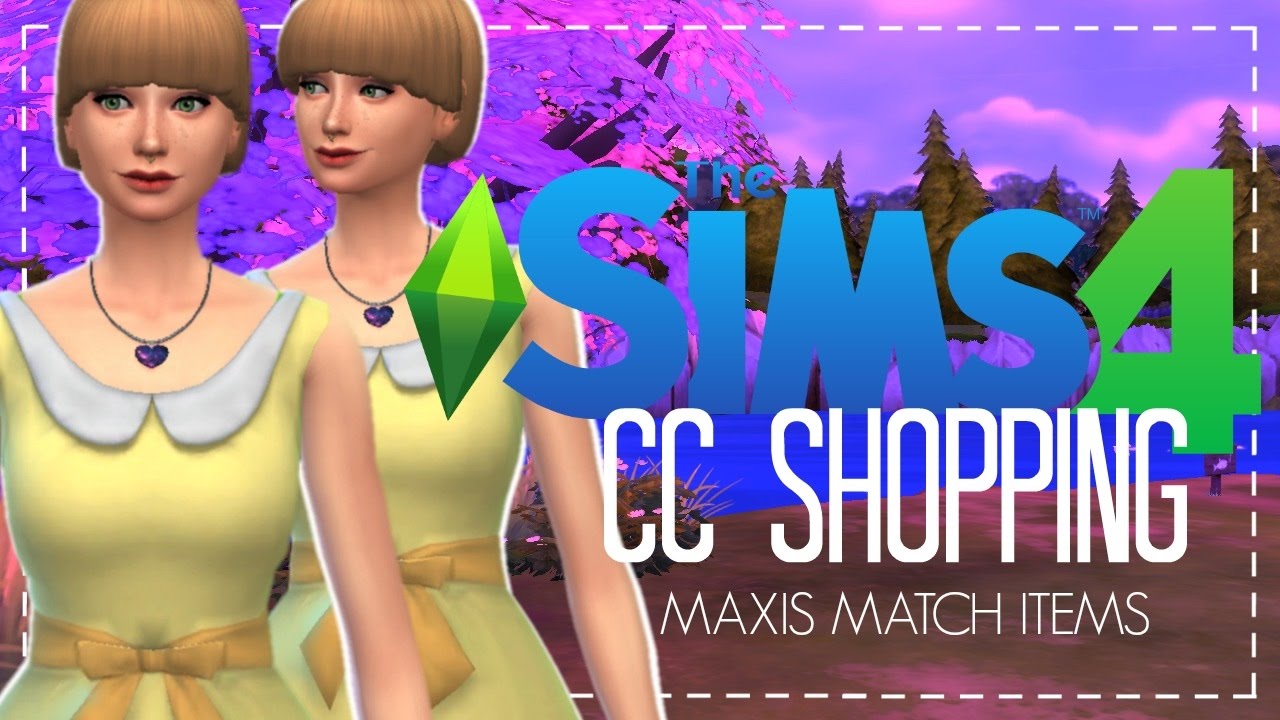 Sims 4 Wallpaper CC Maxis Match