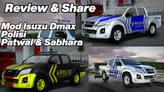 Mod Isuzu Dmax Polisi Gta SA (Review&Share)