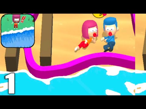 stop the flow! - rescue puzzle - Gameplay Walkthrough Part 1 All Levels 1-90 (Android & iOS)