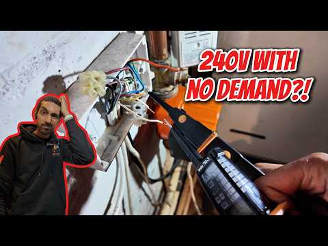 Boiler Fires With NO Demand! Heating Wiring Fault Finding