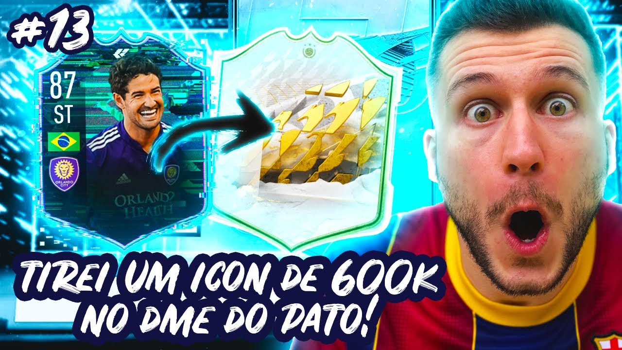 IMPRESSIONANTE! APARECEU UM ICON DE 600K DURANTE O DME DO PATO! O QUE EU FIZ COM ELE? FIFA 22 - UT