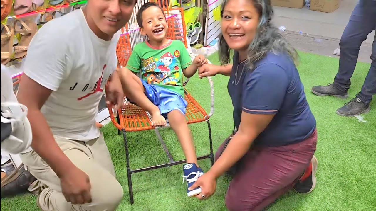 Ropa y Zapatos Nora le compra a su HIJO para su cumpleaños: gracias a la familia Gau 🥰