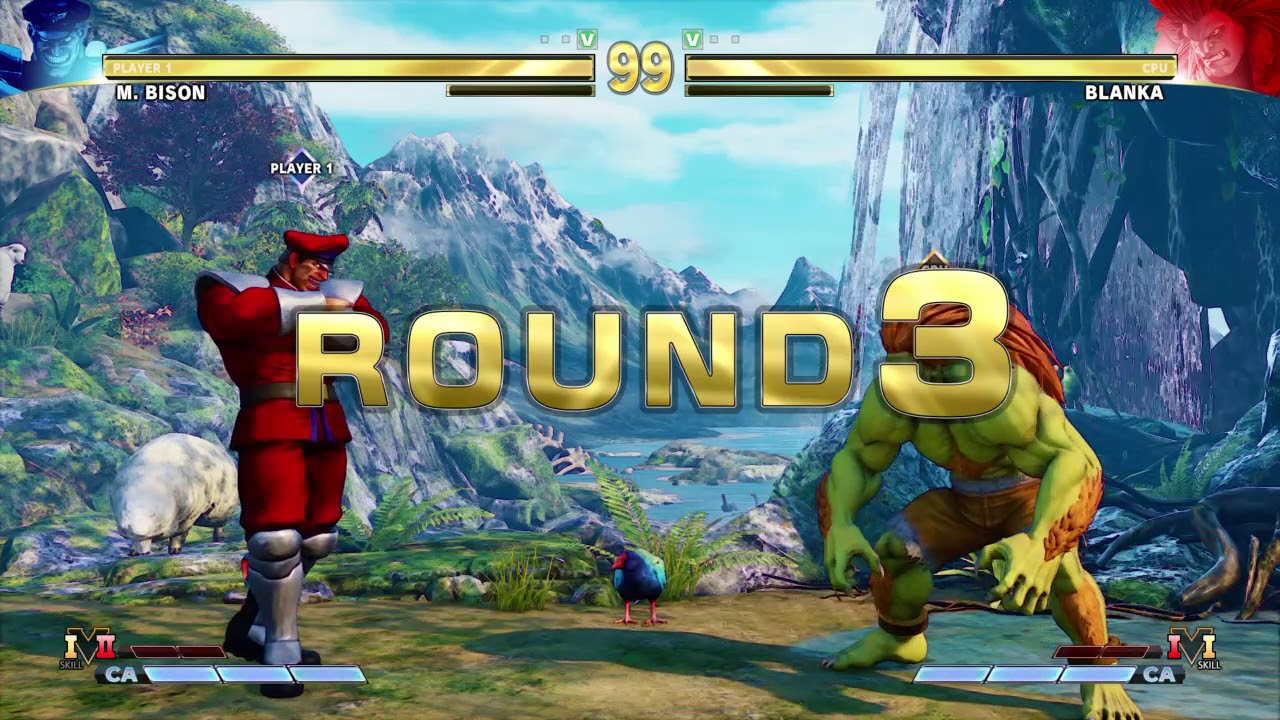 Street Fighter IV - Blanka vs M.Bison - Vidéo Dailymotion