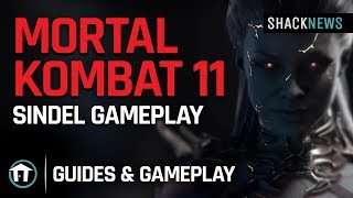 MK11 - Sindel Gameplay Brutality & Fatalities