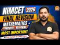 Final Revision | Mathematis + Computer + Reasoning | One Shot | Fast Revision #mahamarathon #nimcet