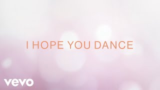 Mandisa - I Hope You Dance (Lyric Video)