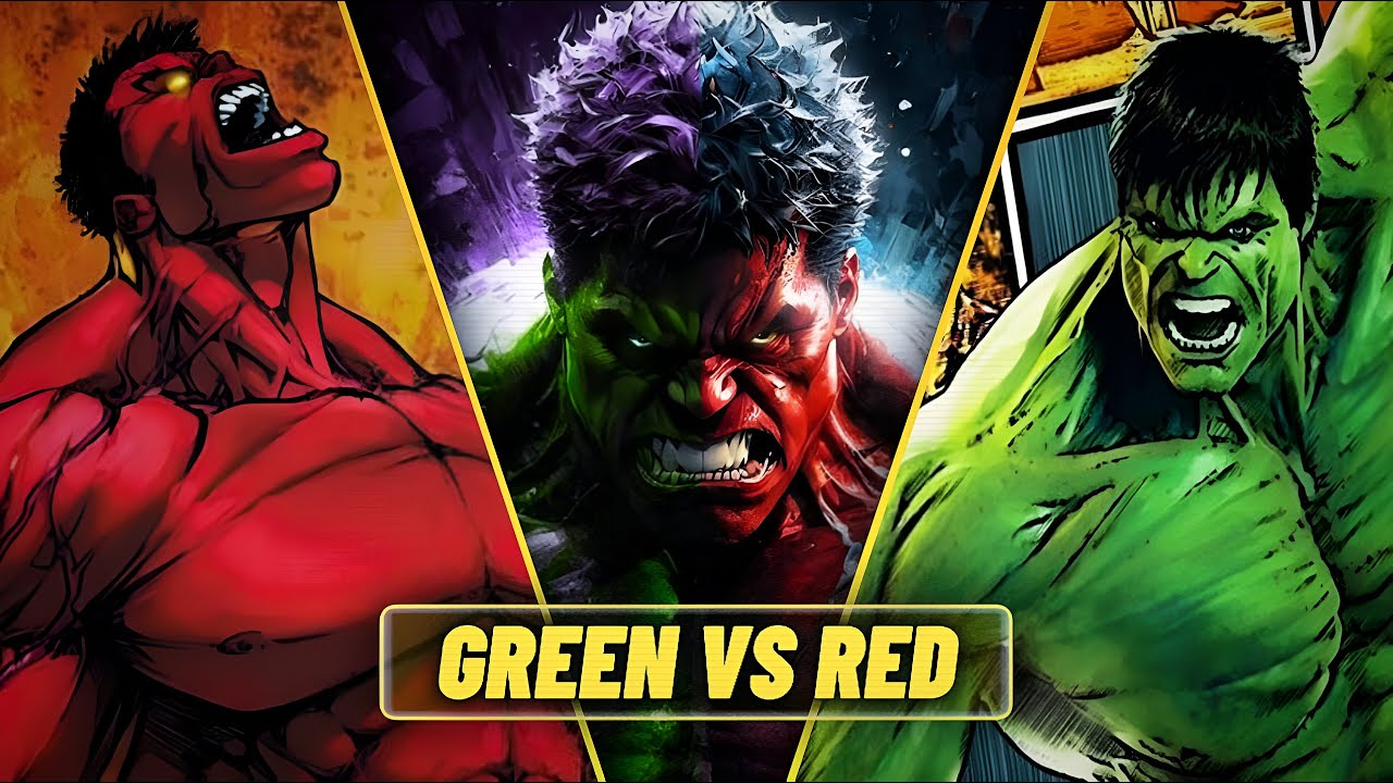 Green Hulk Vs Red Hulk | 2024 | The Noaro - YouTube