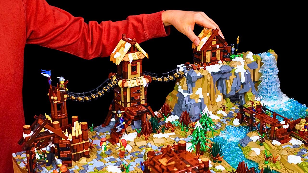 Building Defenses for my Lego Viking Village