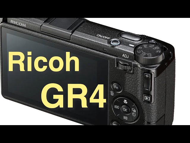 The Ricoh GR iv has been announced! [see the description too