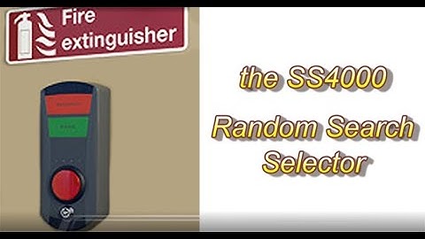 Introducing the SS4000 Random Search Selector