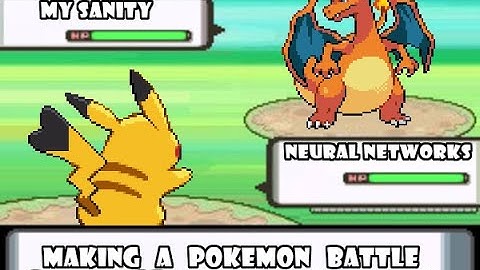 We made a Pokémon Clone in Unity with AI