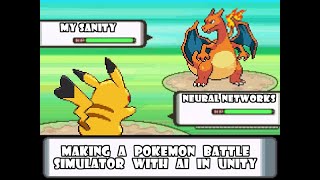 We made a Pokémon Clone in Unity with AI