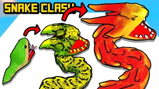 Snake Clash - เจ้างูยักษ์ไล่เขมือบเอาตัวรอด!! [ เกมส์มือถือ ]