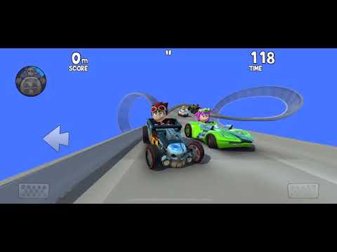 The Structure of the Hot Wheels Track In Beach Buggy Racing 2 Tesla