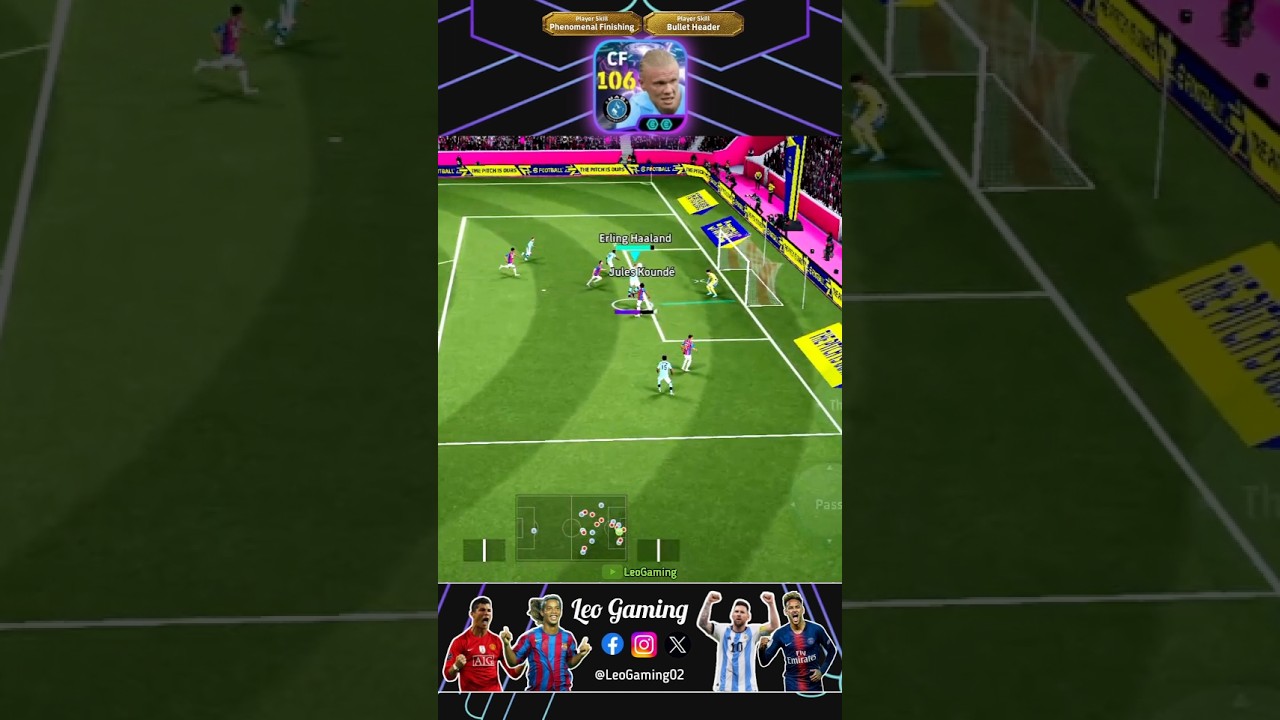 Bullet Header by Ering Haaland🤯 