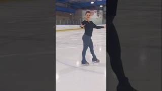 Figure Skating Footwork! #skatingcoach #skatingsuccess