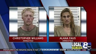 2 arrested after being caught by homeowner stealing car parts