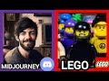 ПЕРСОНАЖИ СЕРИАЛА &quot;LEGO AMONG US&quot; В РЕАЛЬНОЙ ЖИЗНИ. Нейросеть- midjourney