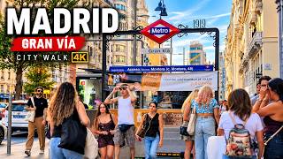 Madrid — Gran Vía & Chueca — Wednesday — Day City Walk in 4K — September 23, 2026