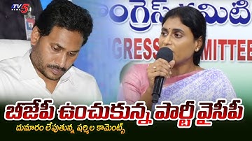 YS Sharmila Reddy Sensational Comments on YSRCP | YS Jagan | TV5 News
