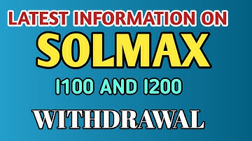 LATEST INFORMATION ON SOLMAX IGNITER 100 AND IGNITER 200 WITHDRAWAL.