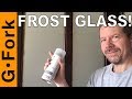 How to Frost Glass | Frosted Glass Spray Paint | GardenFork