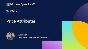 Prijsattributen: Overzicht van Unified Pricing Management, deel 2 | FastTrack Dynamics 365 Bites