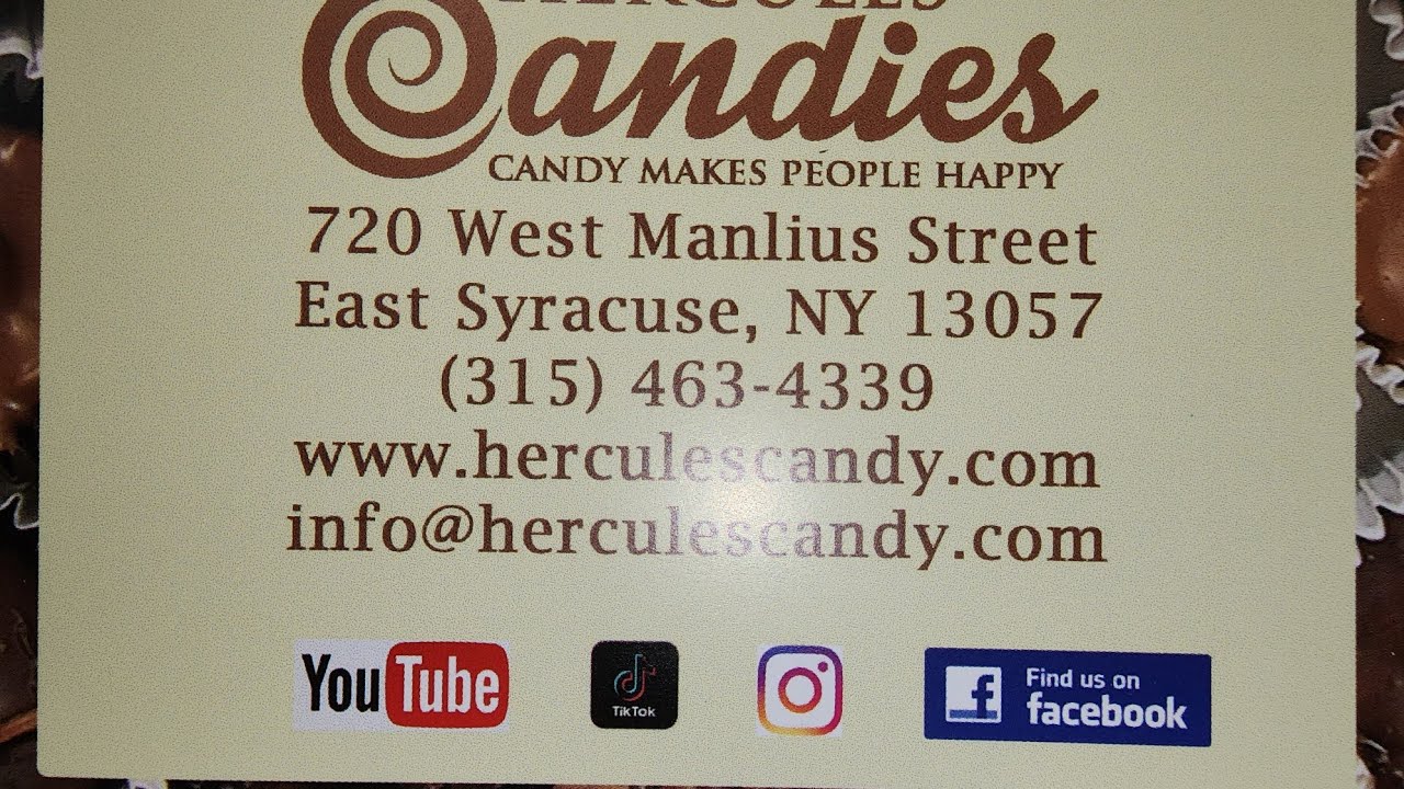 Made my 1st order from Hercules Candy for my Valentine! Check it out. You still have time! So Good!
