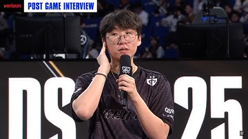 "This feels like 2017... I might win Worlds" - GEN RULER Post Game Interview (HLE vs GEN - Worlds25)