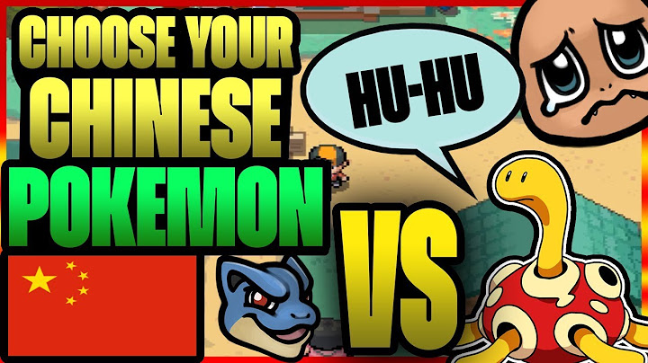 We Pick RANDOM POKEMON in CHINESE. Then we FIGHT!