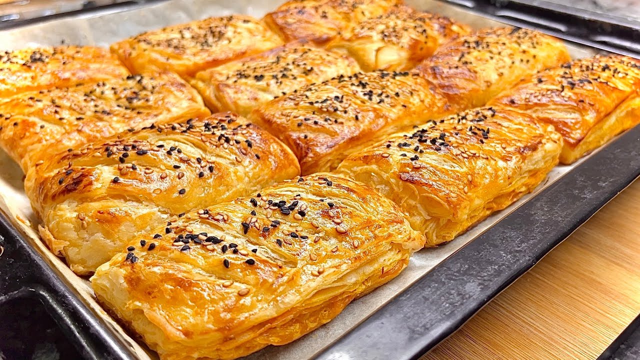 سجليها لرمضان🌙مسمنة معمرة فالفران مقرررمشة مورقة بعجينة سحرية‼️بدون عجن ولادلك خطييرة ماتشبعوش منها